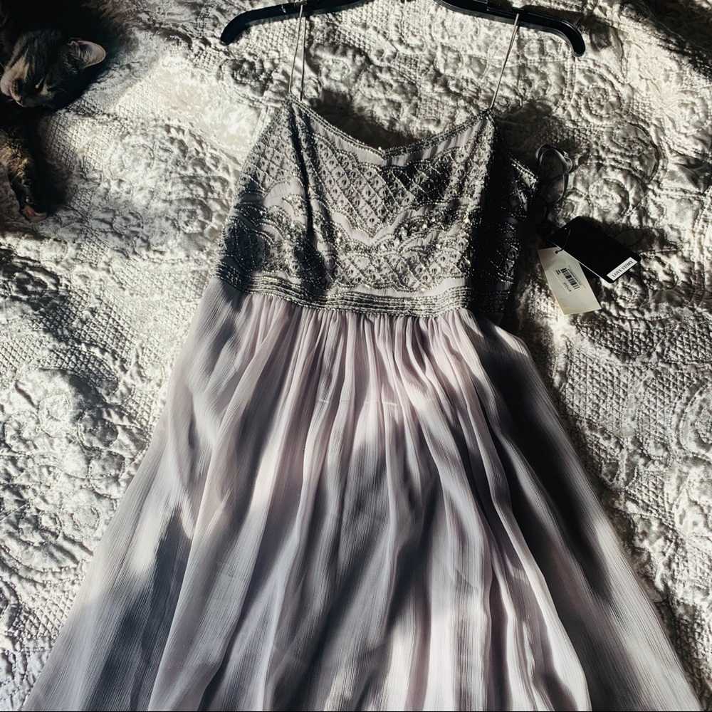 Beautiful Boho Beaded Prom Dress